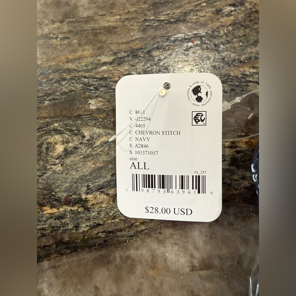 Free People Movement Printed Micro Pouch Chevron Stitch-NWT - Picture 4 of 10